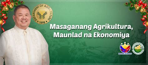 maunlad na ekonomiya poster|The Department of Agriculture (DA) formally opened .